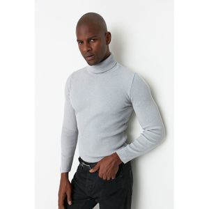 NWT Trendyol Men Fitted Turtleneck Knitwear Sweater